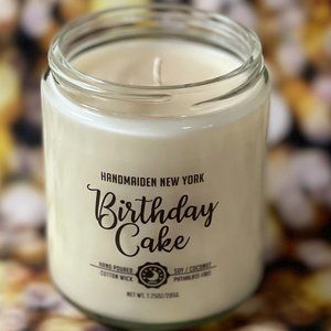 Birthday Cake - Cupcake - Vanilla - Handmade Soy Wax & Coconut Oil Candle